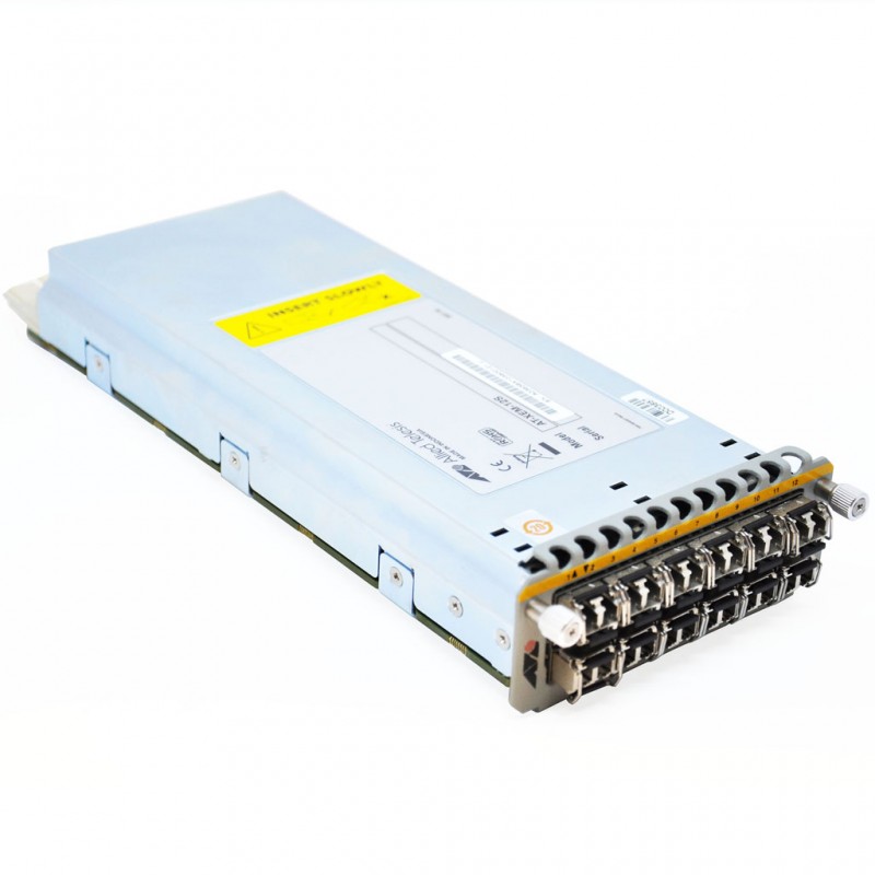 ALLIED TELESIS 12-PORT SFP FIBRE XEM UPLINK MODULE, X900, X908